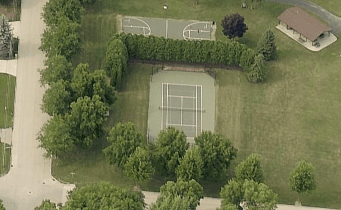 Colony Oaks Park pickleball courts