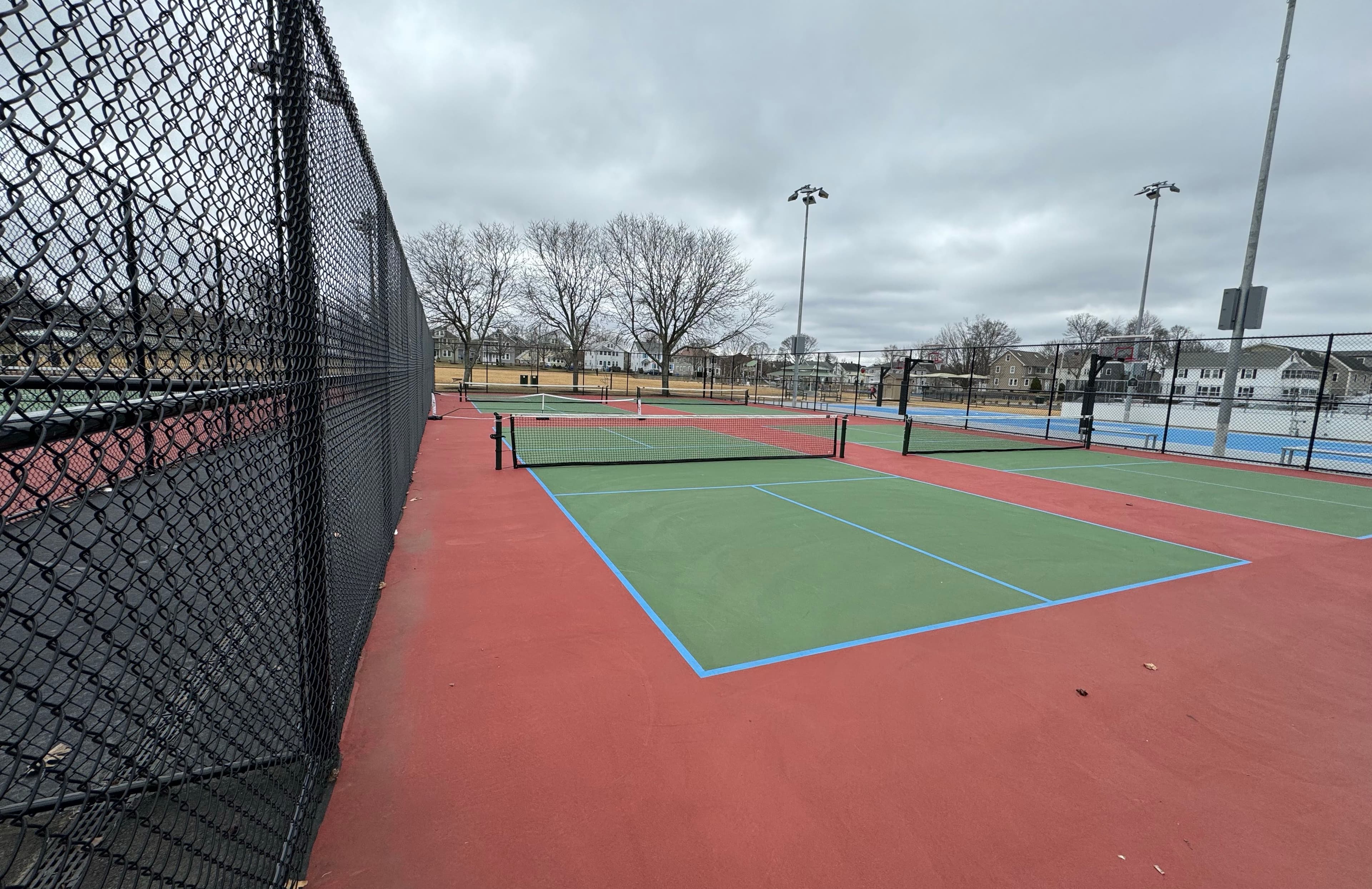 Lowell Playground pickleball courts