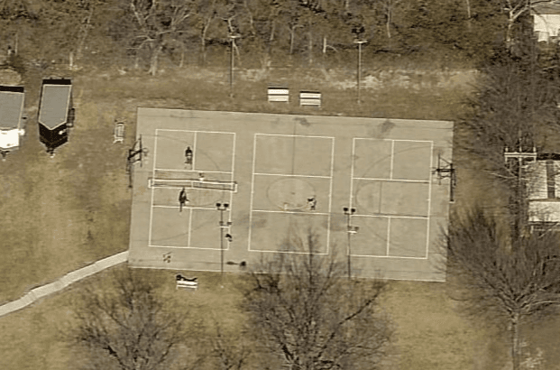 Aledo United Methodist Church pickleball courts