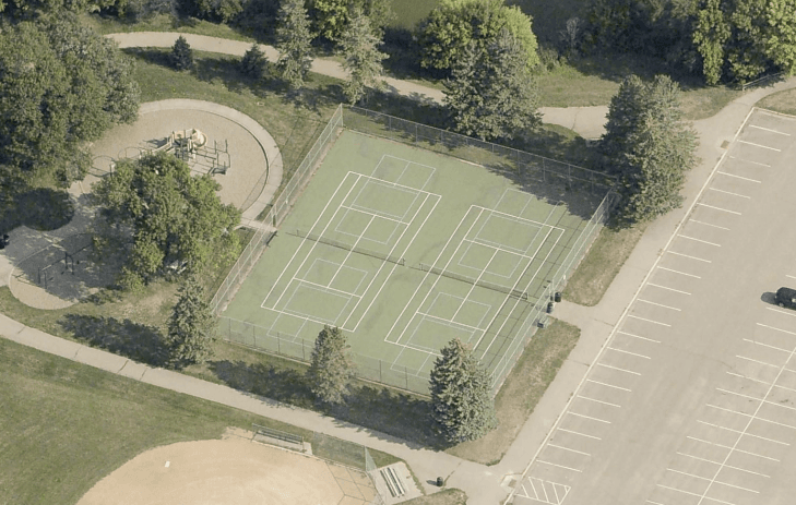 Garden Park pickleball courts