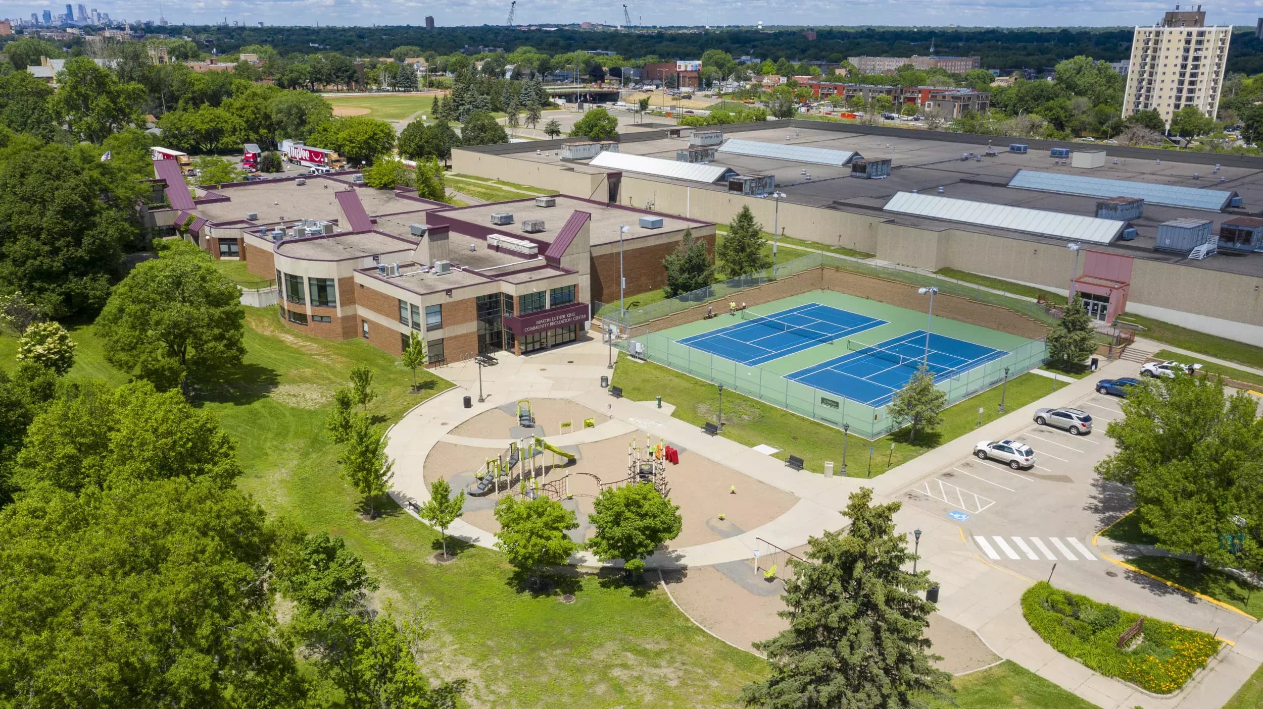 Martin Luther King Recreation Center pickleball courts