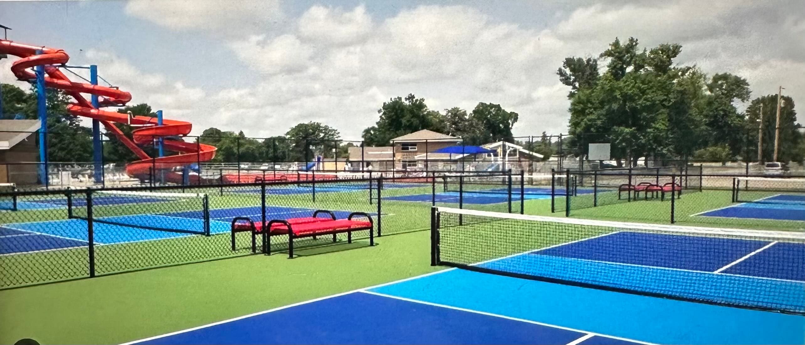 Roosevelt Park pickleball courts