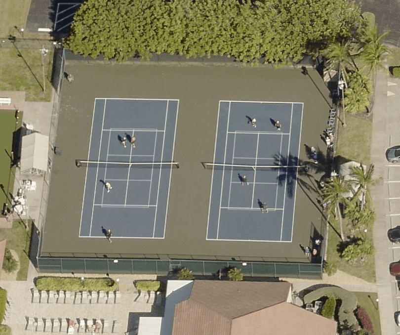 Cinnamon Cove pickleball courts