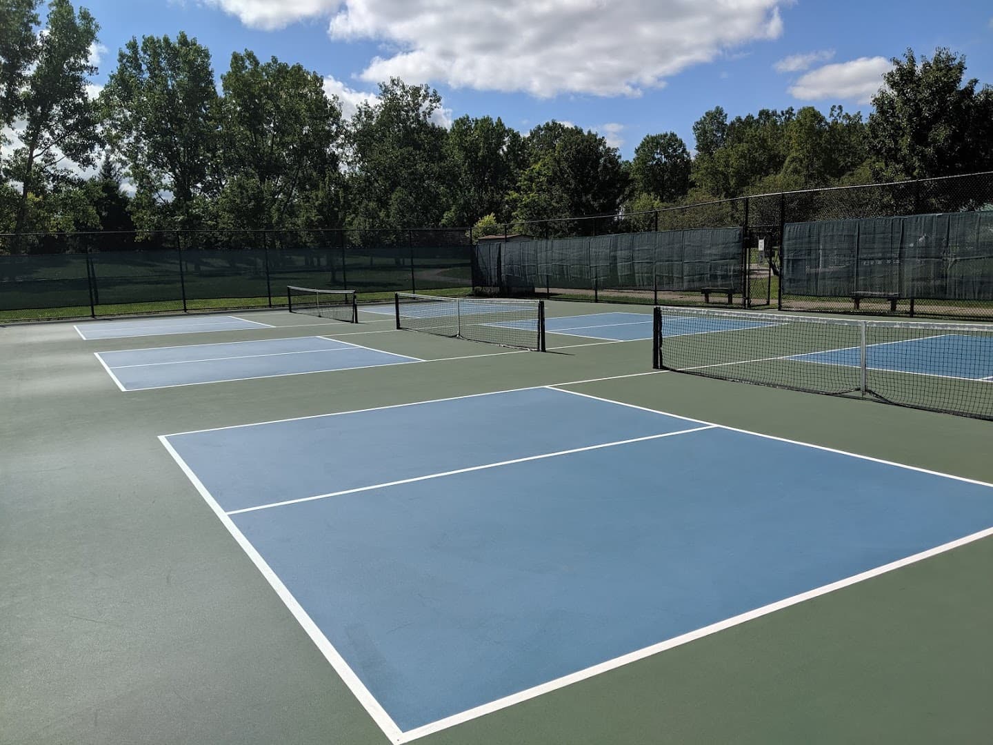 Freedom Park pickleball courts