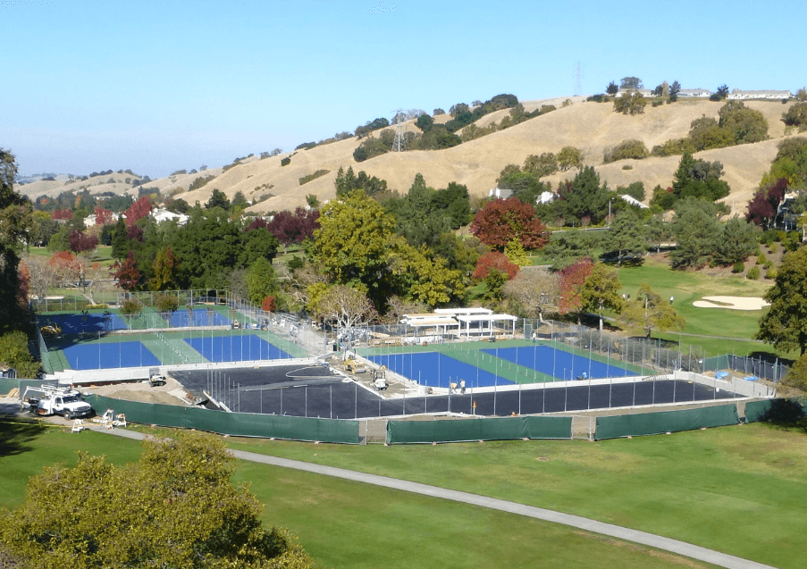 Rossmoor pickleball courts