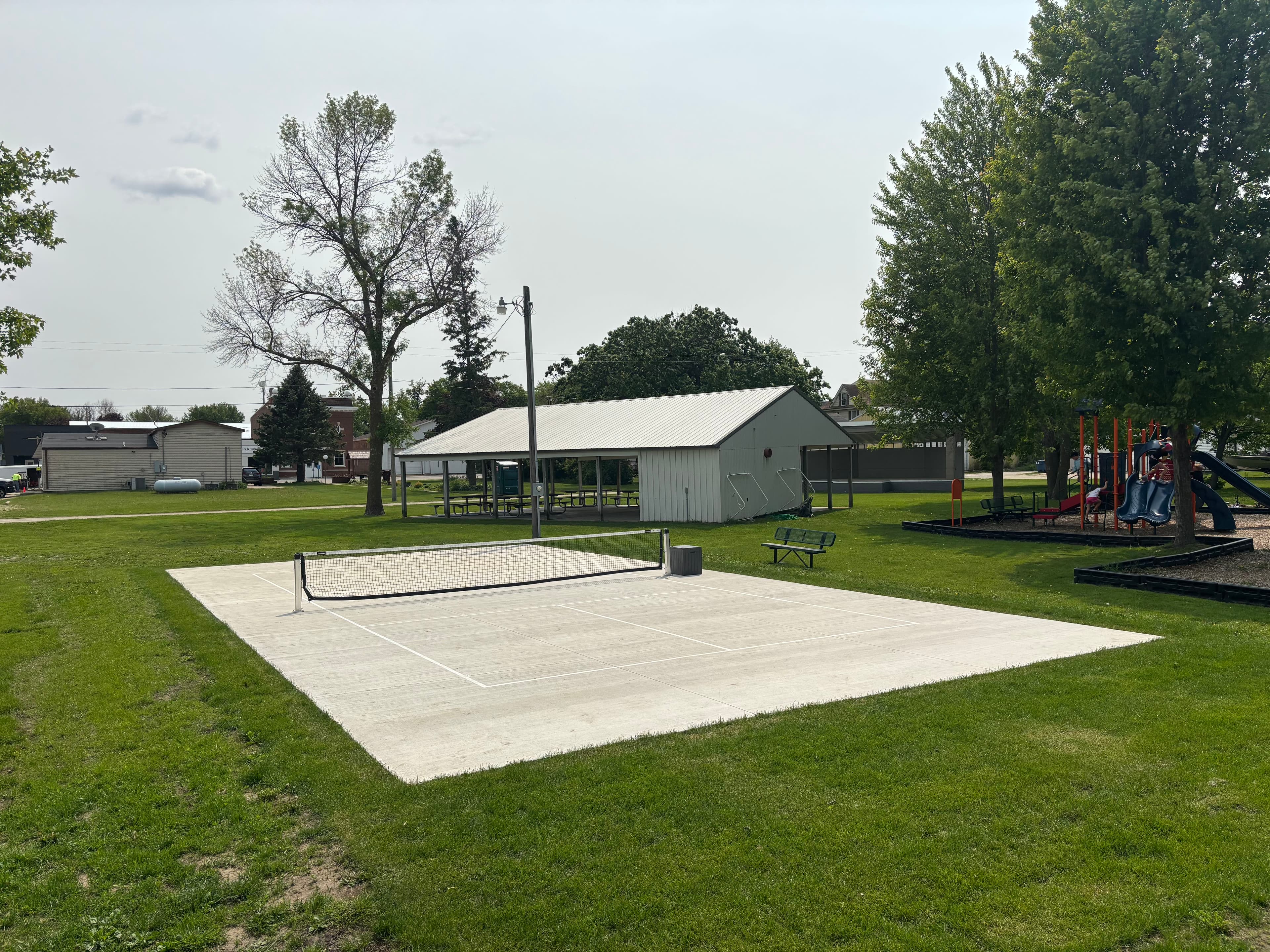 Nerstrand City Park pickleball courts