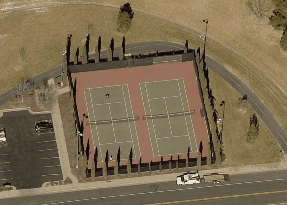 Larkspur Park pickleball courts
