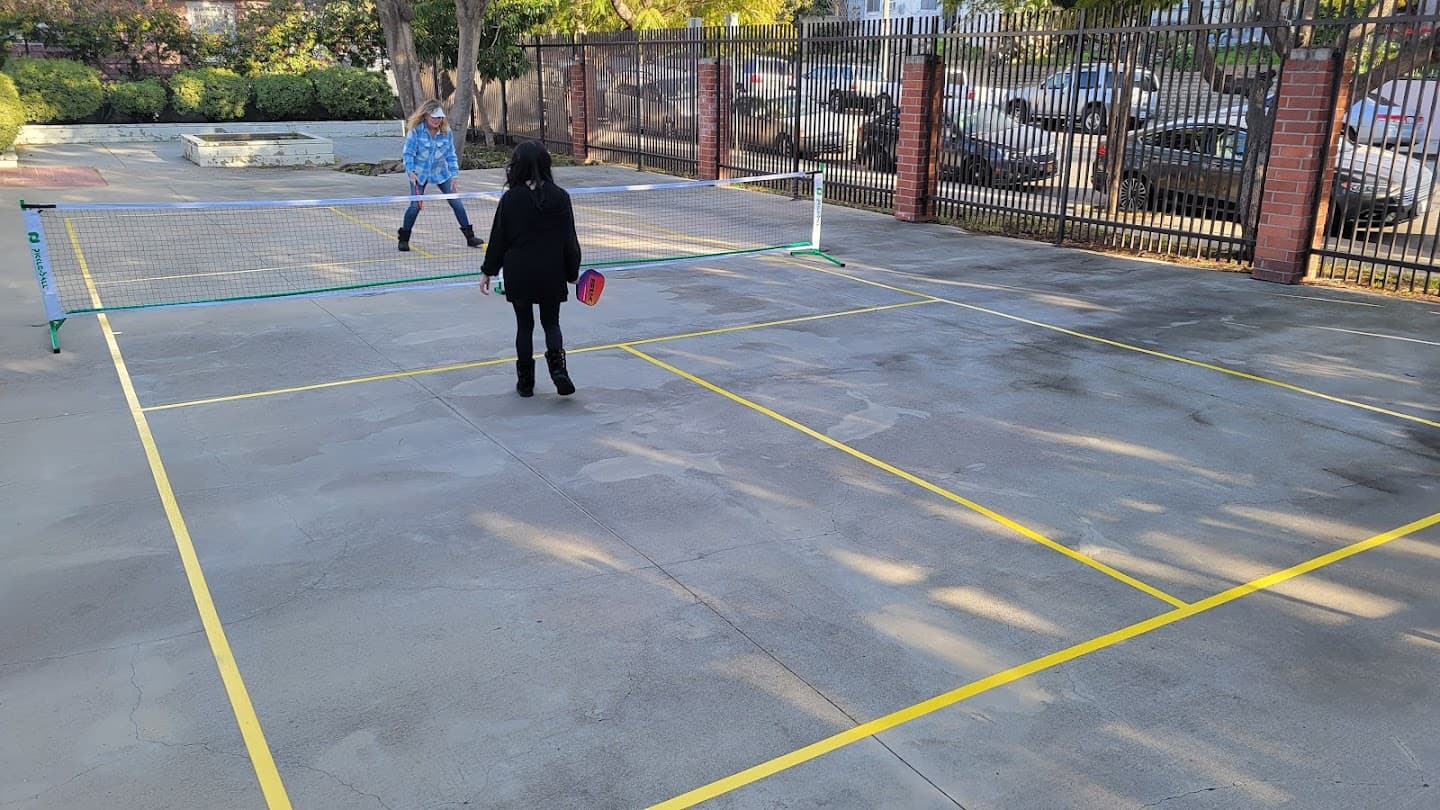 Anderson Senior Center pickleball courts