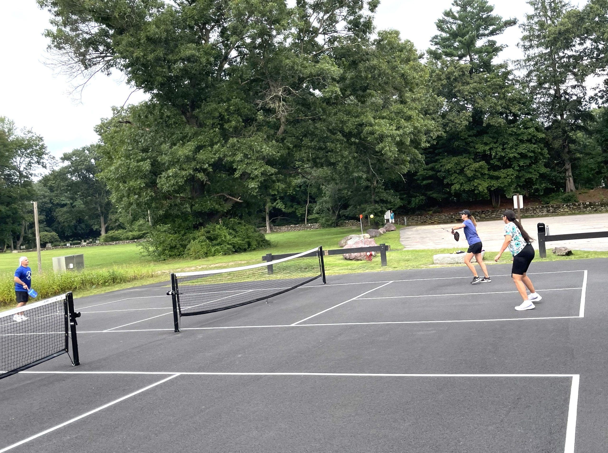 Mason Field and Playground pickleball courts