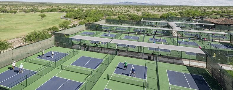 SaddleBrooke Ranch Pickleball Association pickleball courts