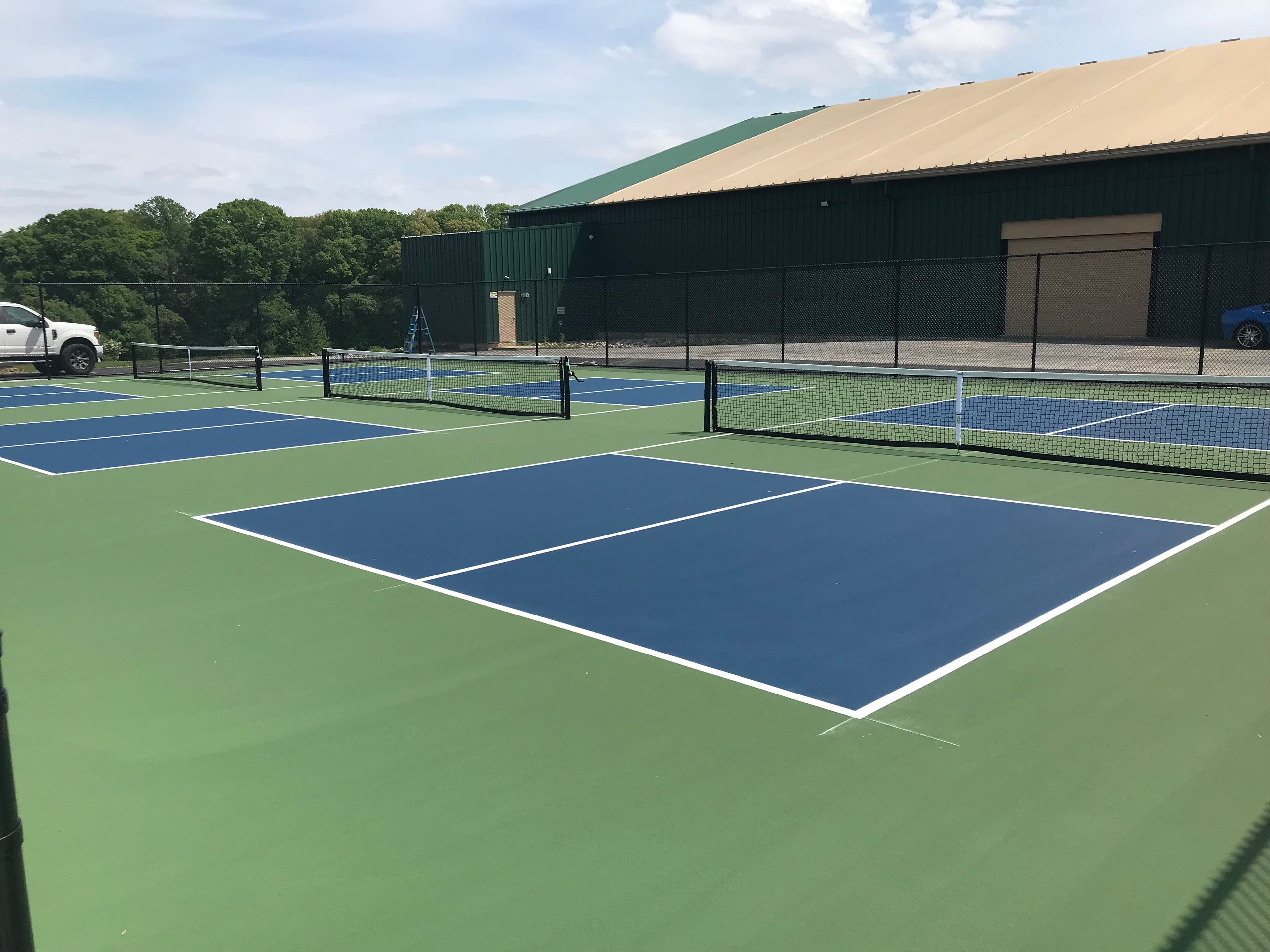 Delcastle Tennis Center pickleball courts
