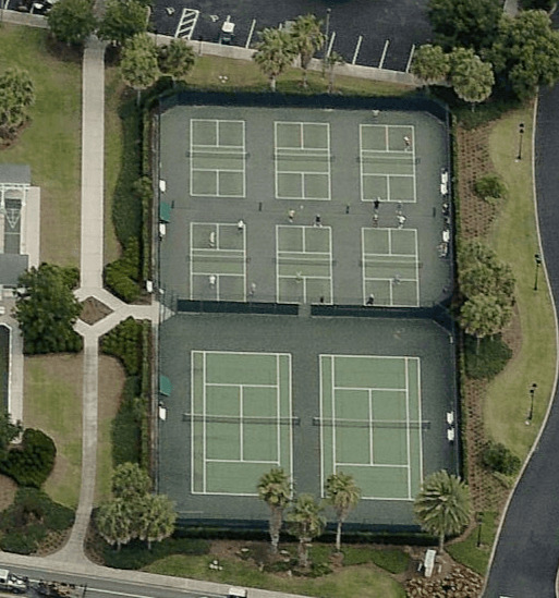 Sterling Heights Pool & Recreation Center pickleball courts