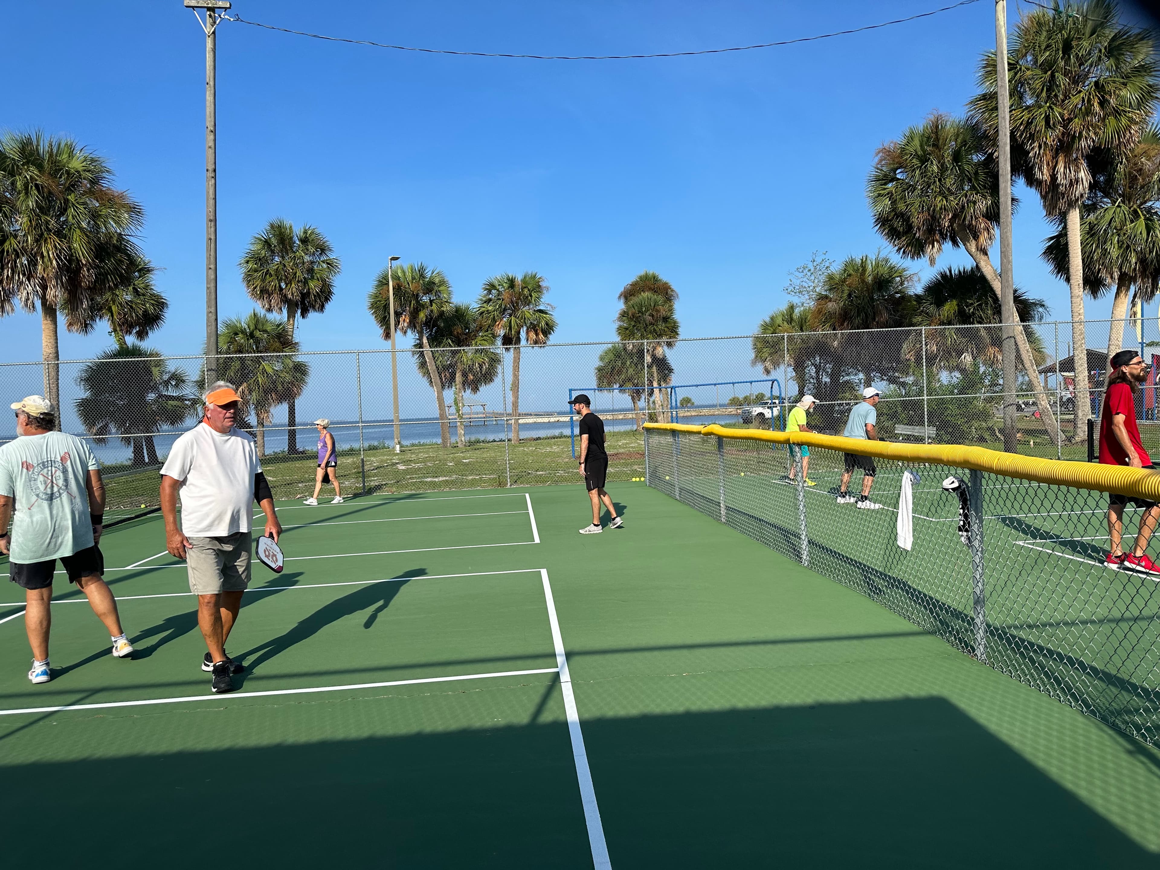Frank Pate Park pickleball courts