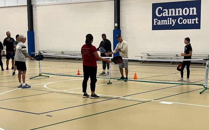 PATH Recreation and Fitness Center pickleball courts
