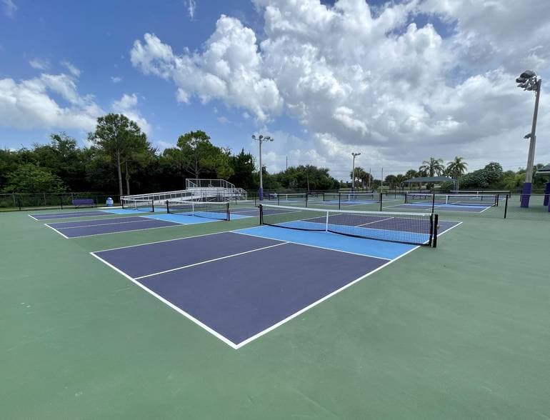 Corliss Park pickleball courts