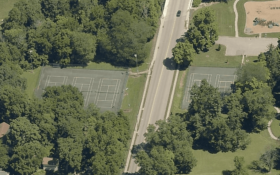 Harmon Park pickleball courts