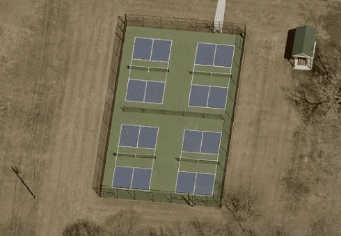 Carroll Rec pickleball courts
