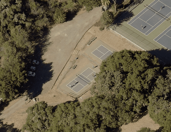 Hans Christian Andersen Park pickleball courts