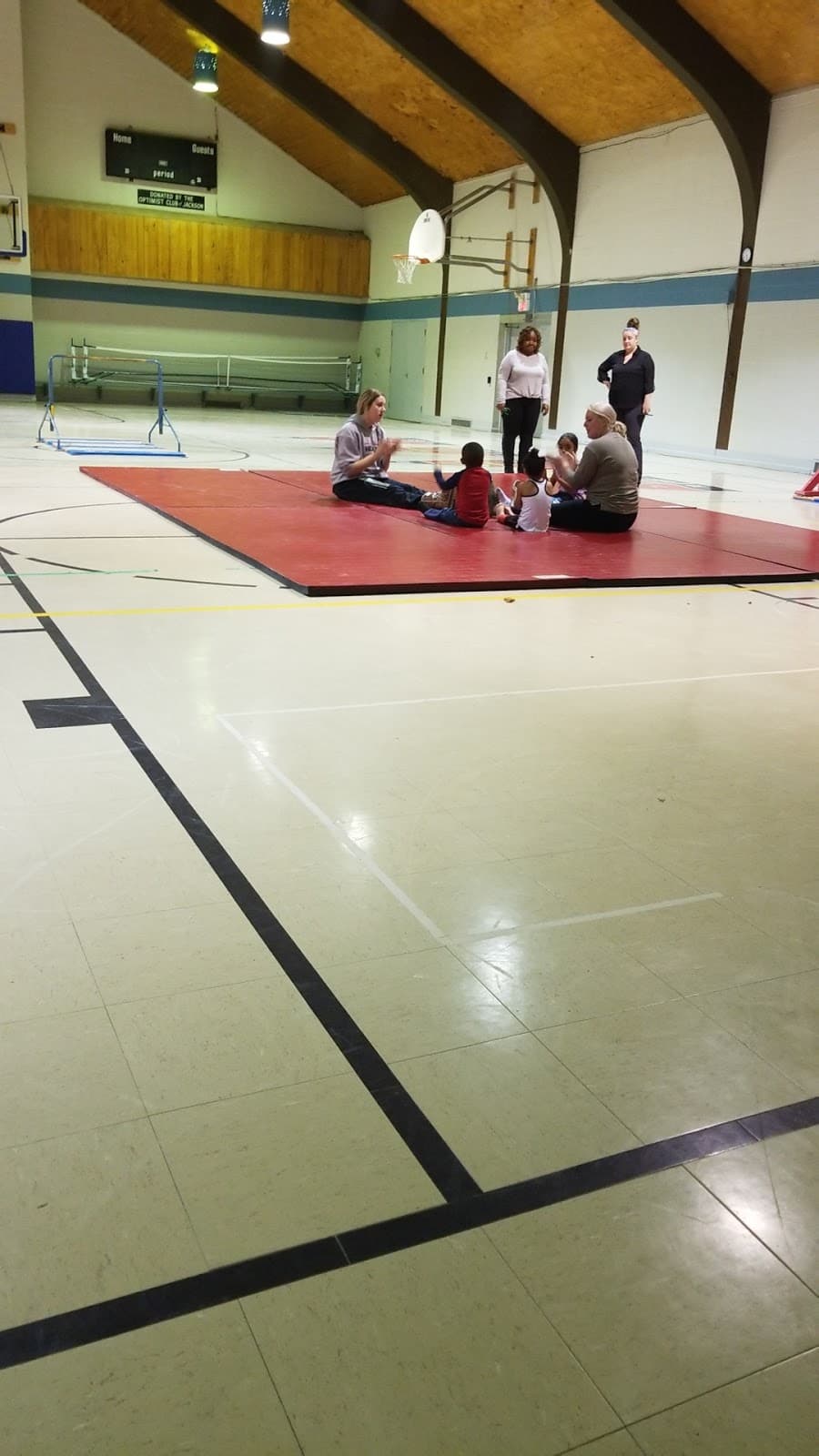 Jackson Recreation Dept. Boos Center pickleball courts