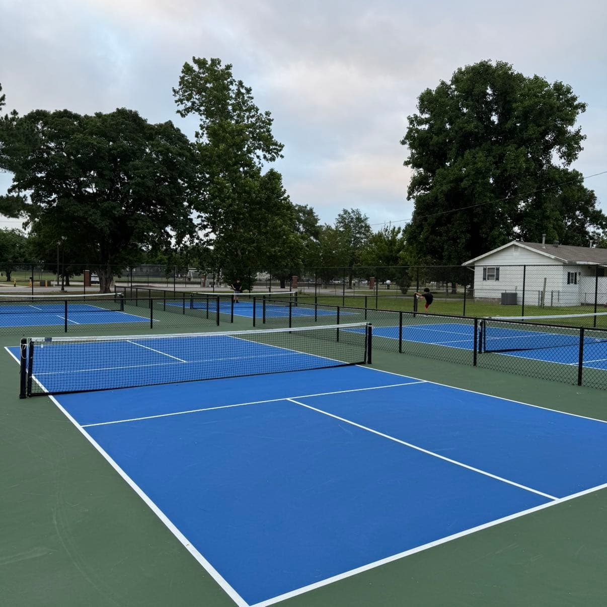 Veterans Park pickleball courts
