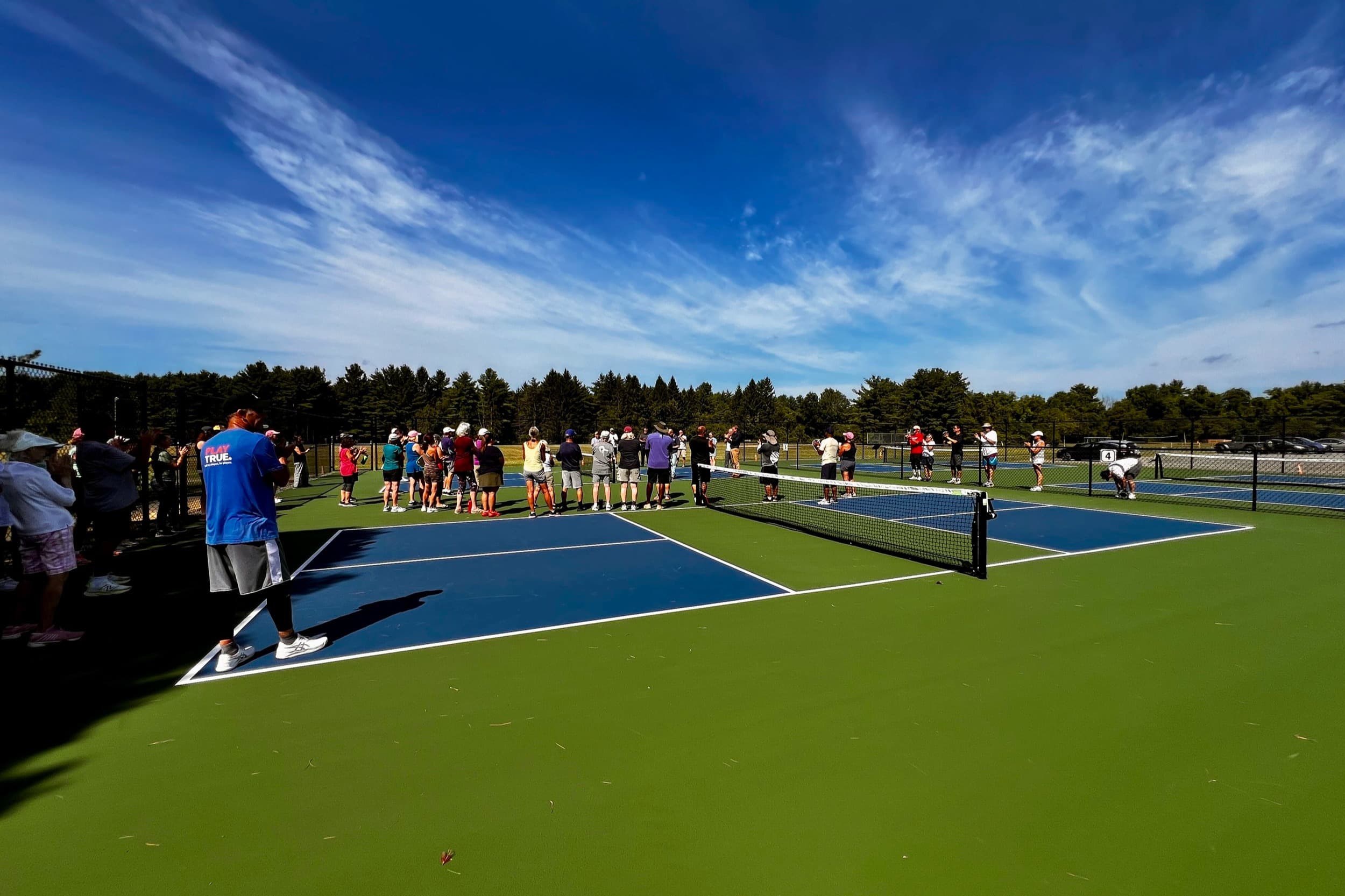 Elm Avenue Town Park pickleball courts