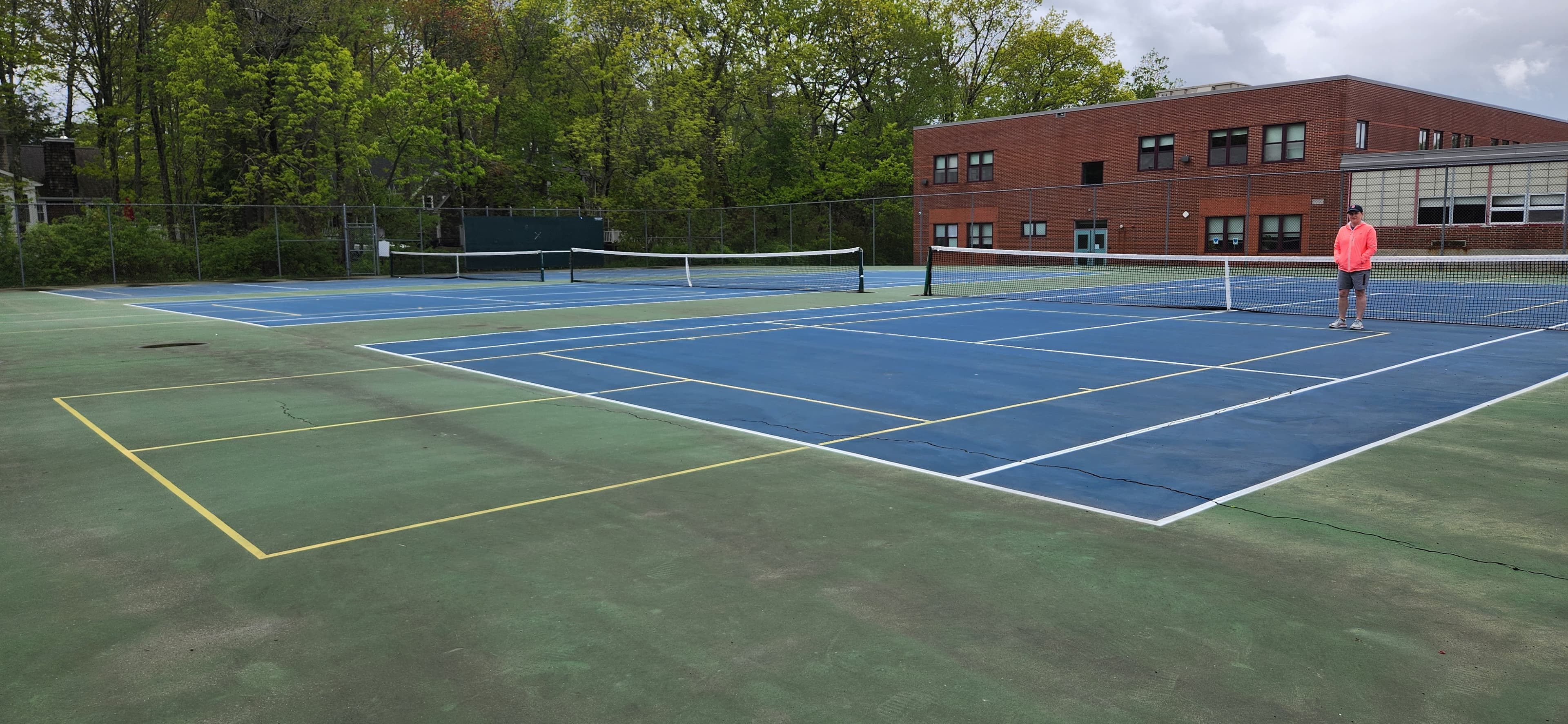 Lyman Moore Middle School pickleball courts
