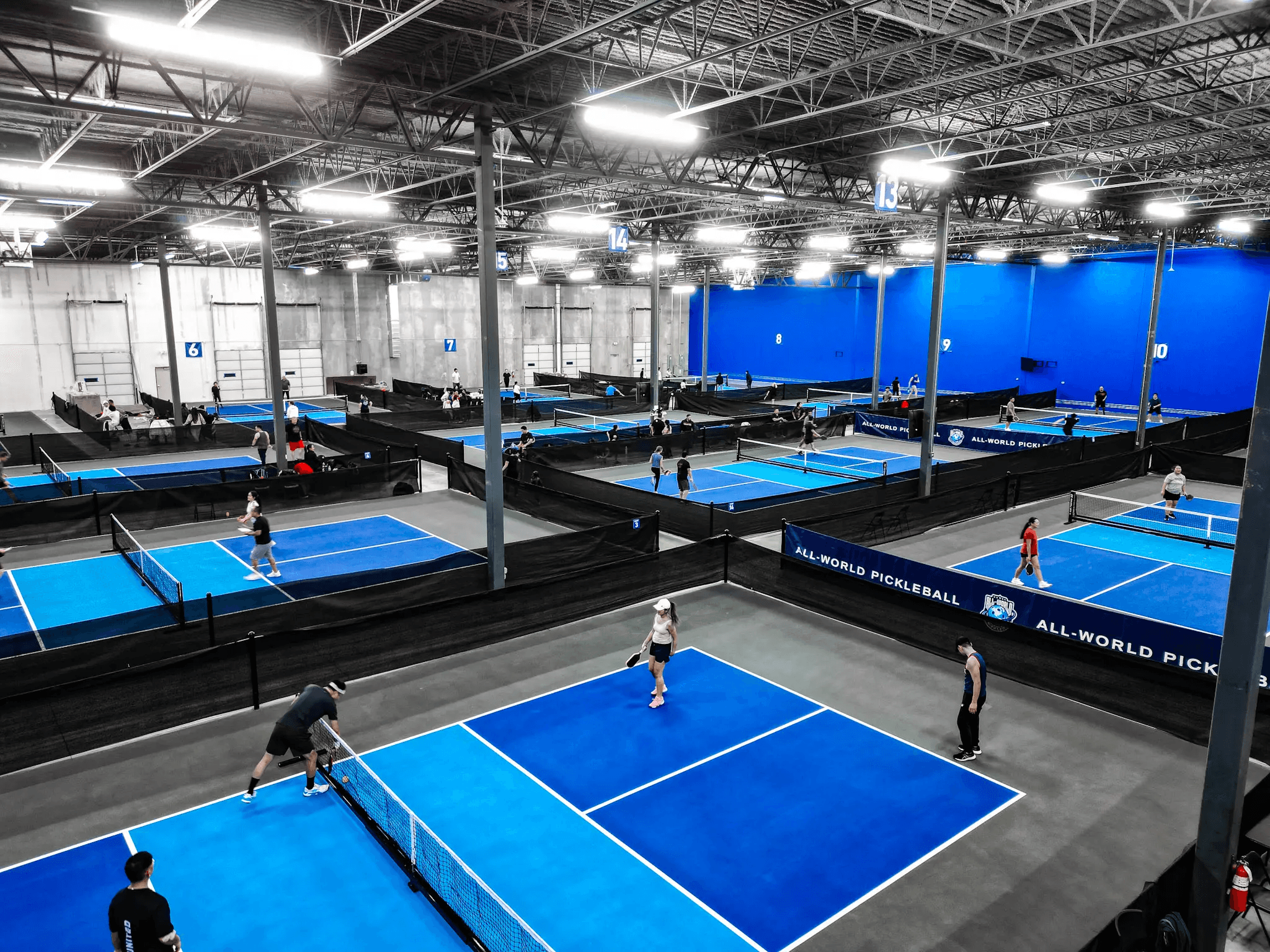 All World Pickleball pickleball courts