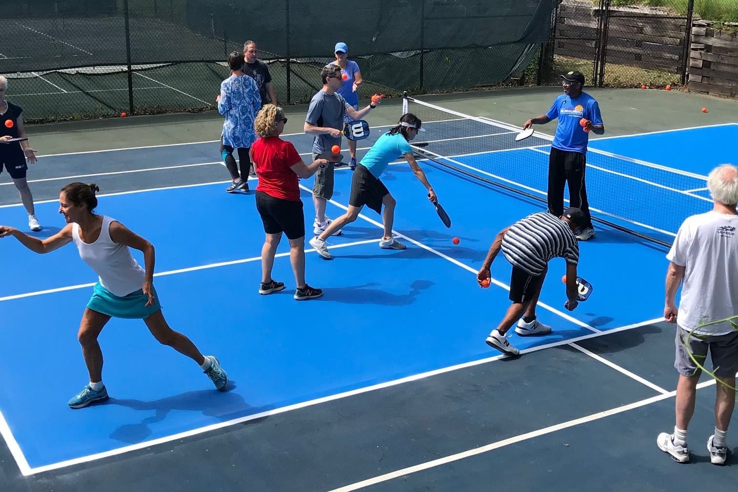 Four Seasons Racquet Club pickleball courts