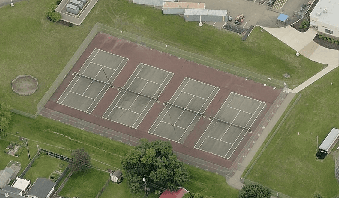 CPP Middle School Hawks pickleball courts