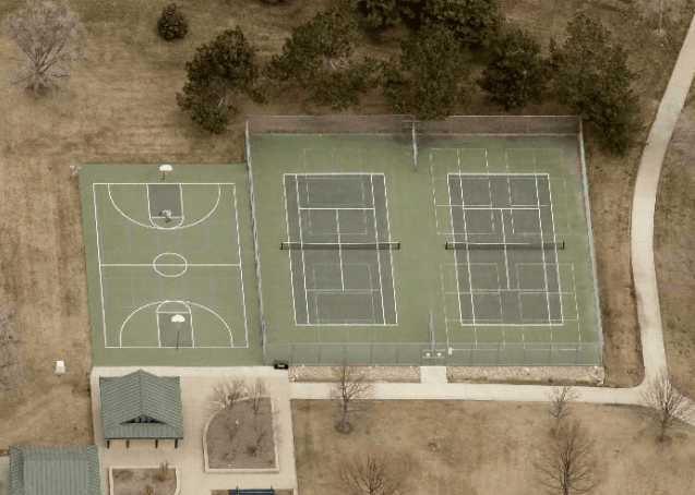 Troutman Park pickleball courts