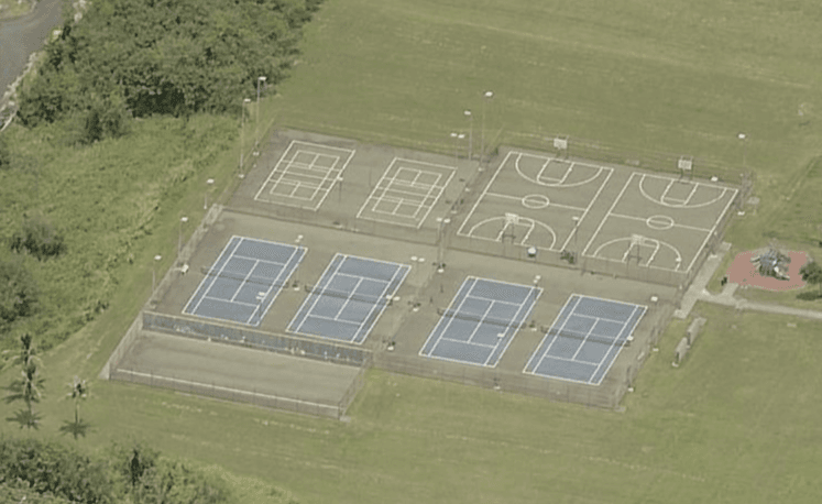 Waimānalo District Park pickleball courts