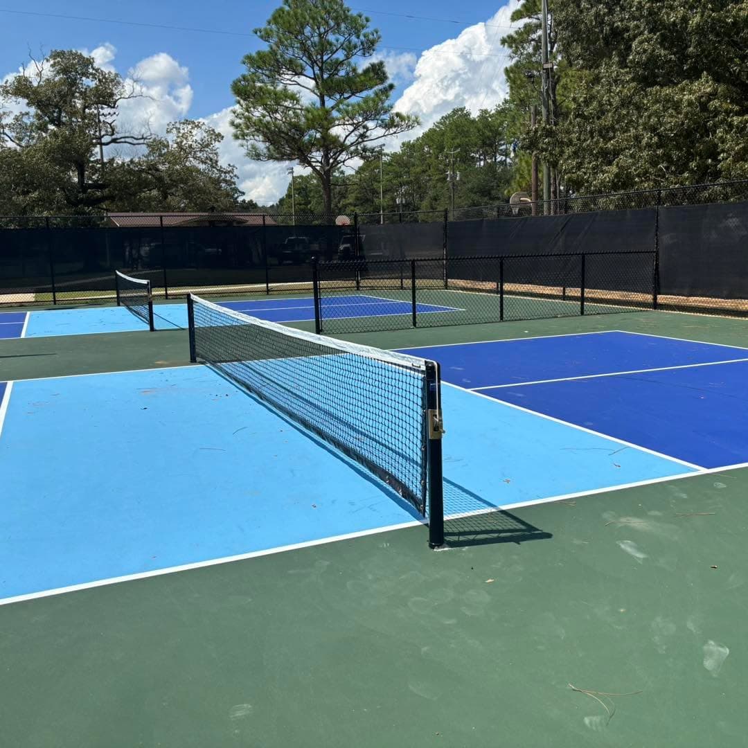 Hillsdale Community Center pickleball courts