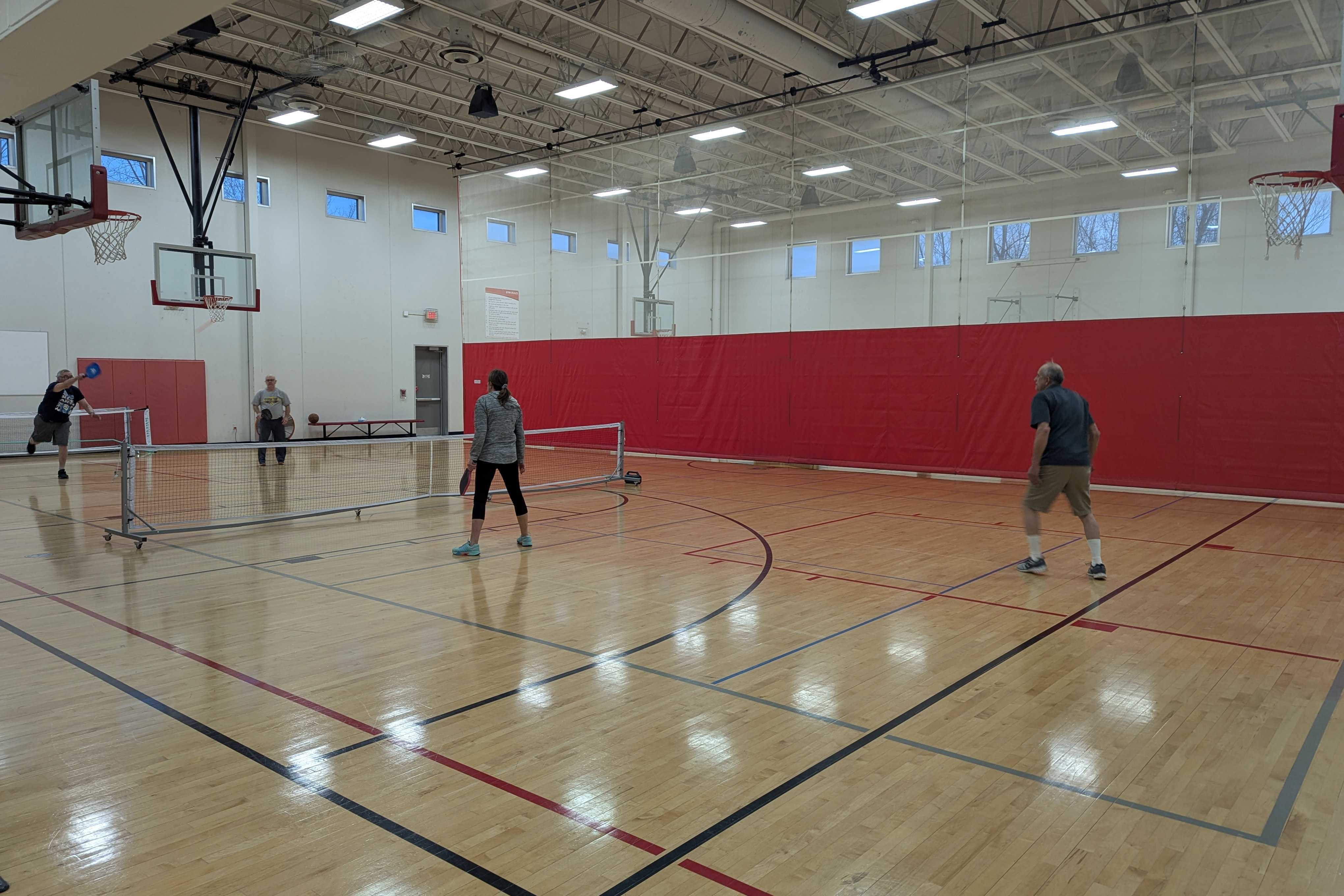 Feith Family YMCA pickleball courts