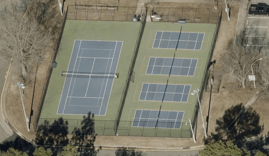 Apex Elementary School pickleball courts