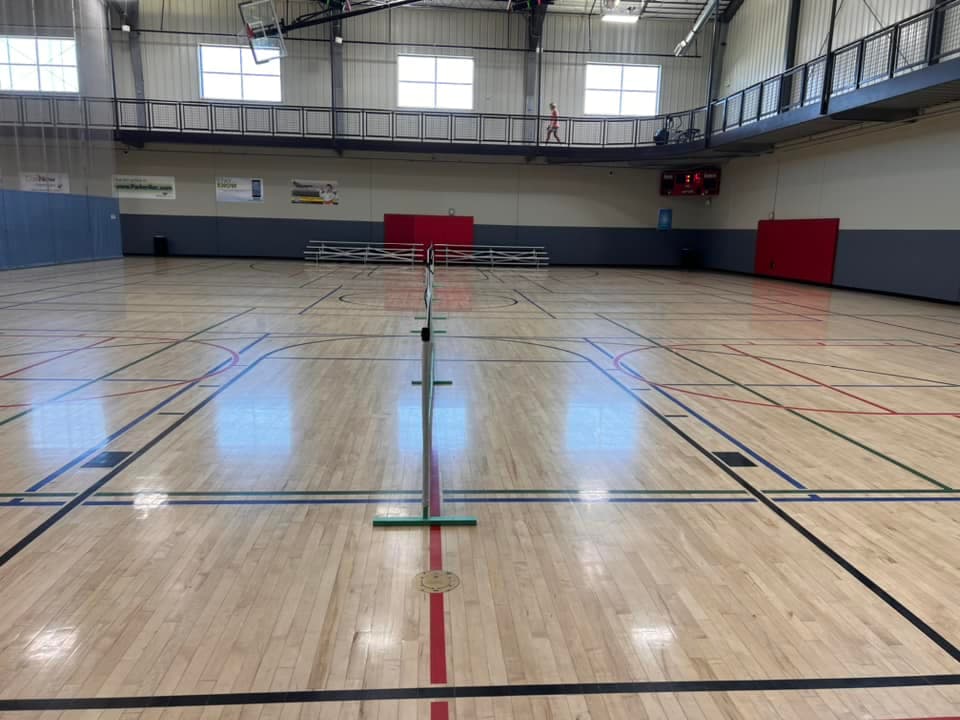 Parker Recreation Center Fieldhouse pickleball courts