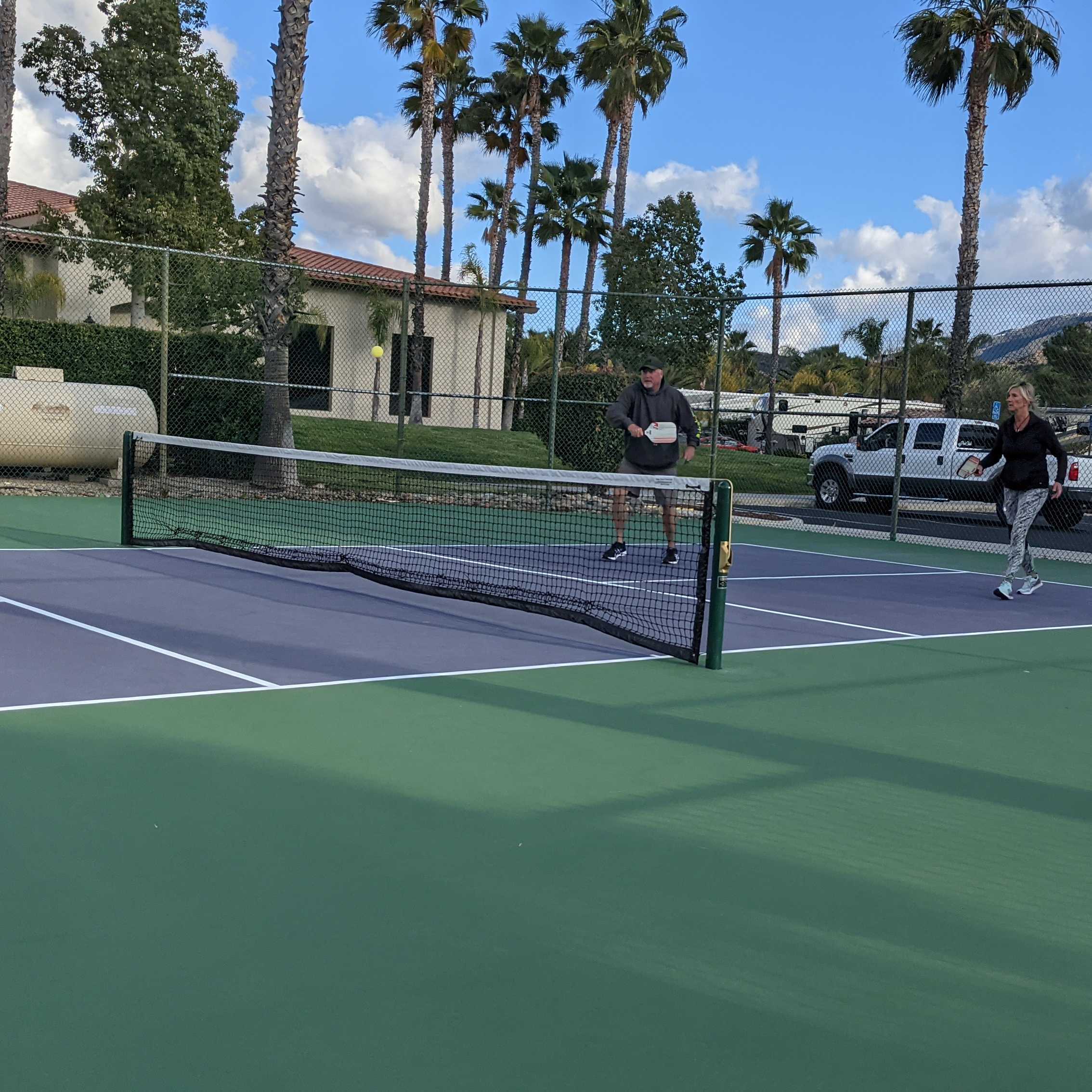 Rancho California RV Resort Picklers pickleball courts