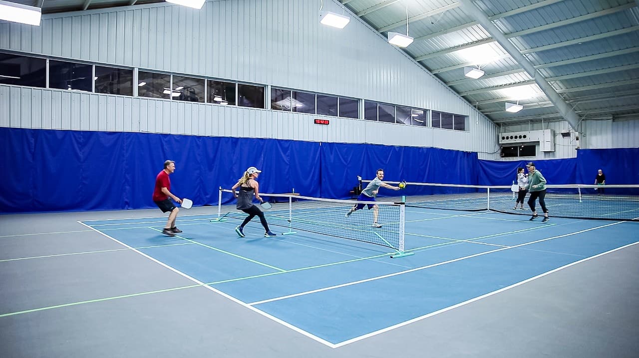 The Athletic Clubs pickleball courts