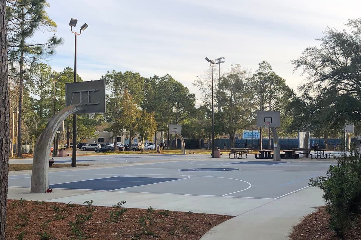 Hilton Head Island Recreation Center pickleball courts