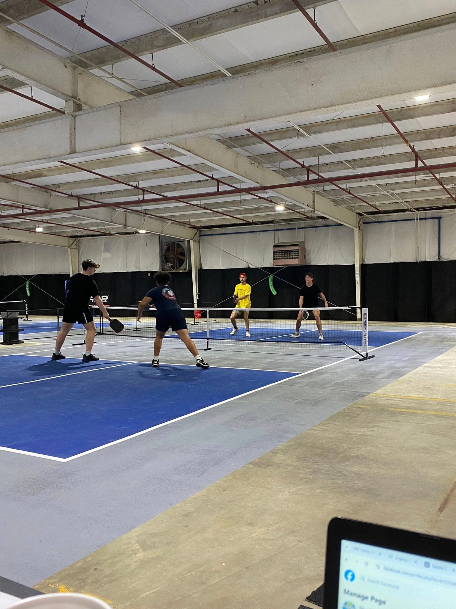 The Pickleball Warehouse pickleball courts