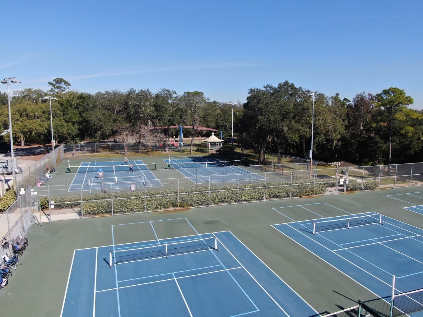 Round Lake Park pickleball courts
