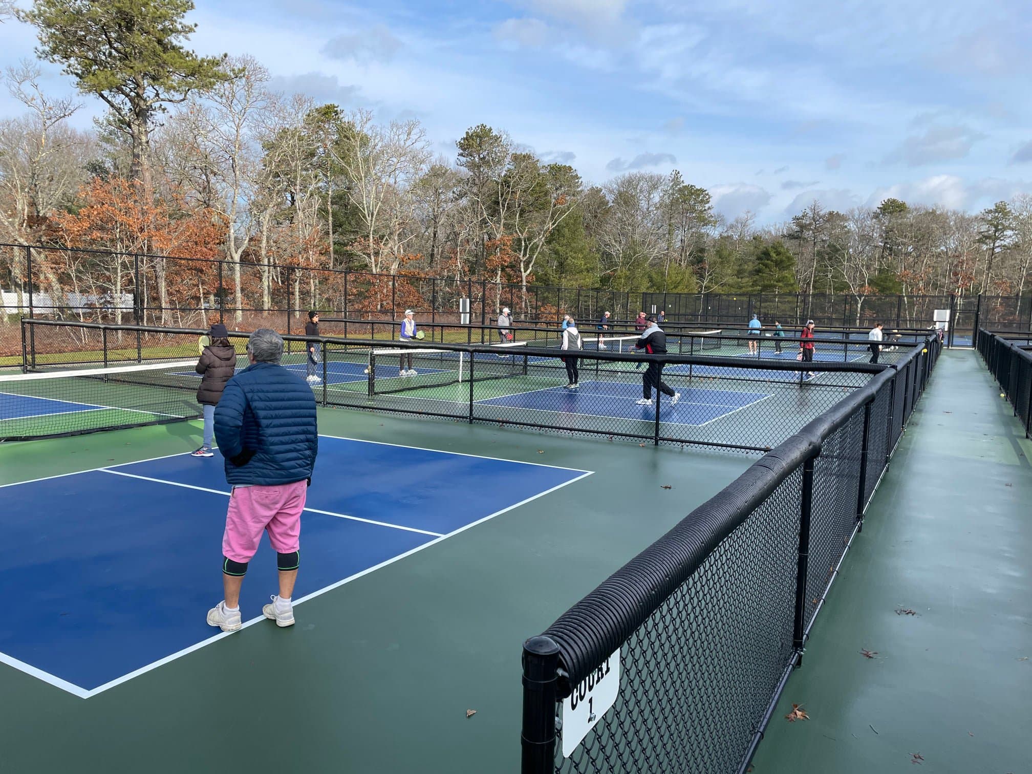 Barnstable Pickleball and Tennis Complex pickleball courts