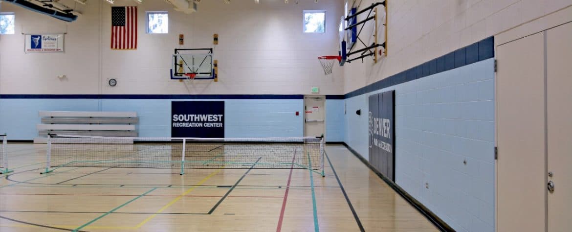 Southwest Recreation Center pickleball courts