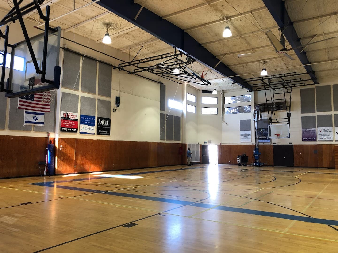 Lawrence Family Jewish Community Center pickleball courts