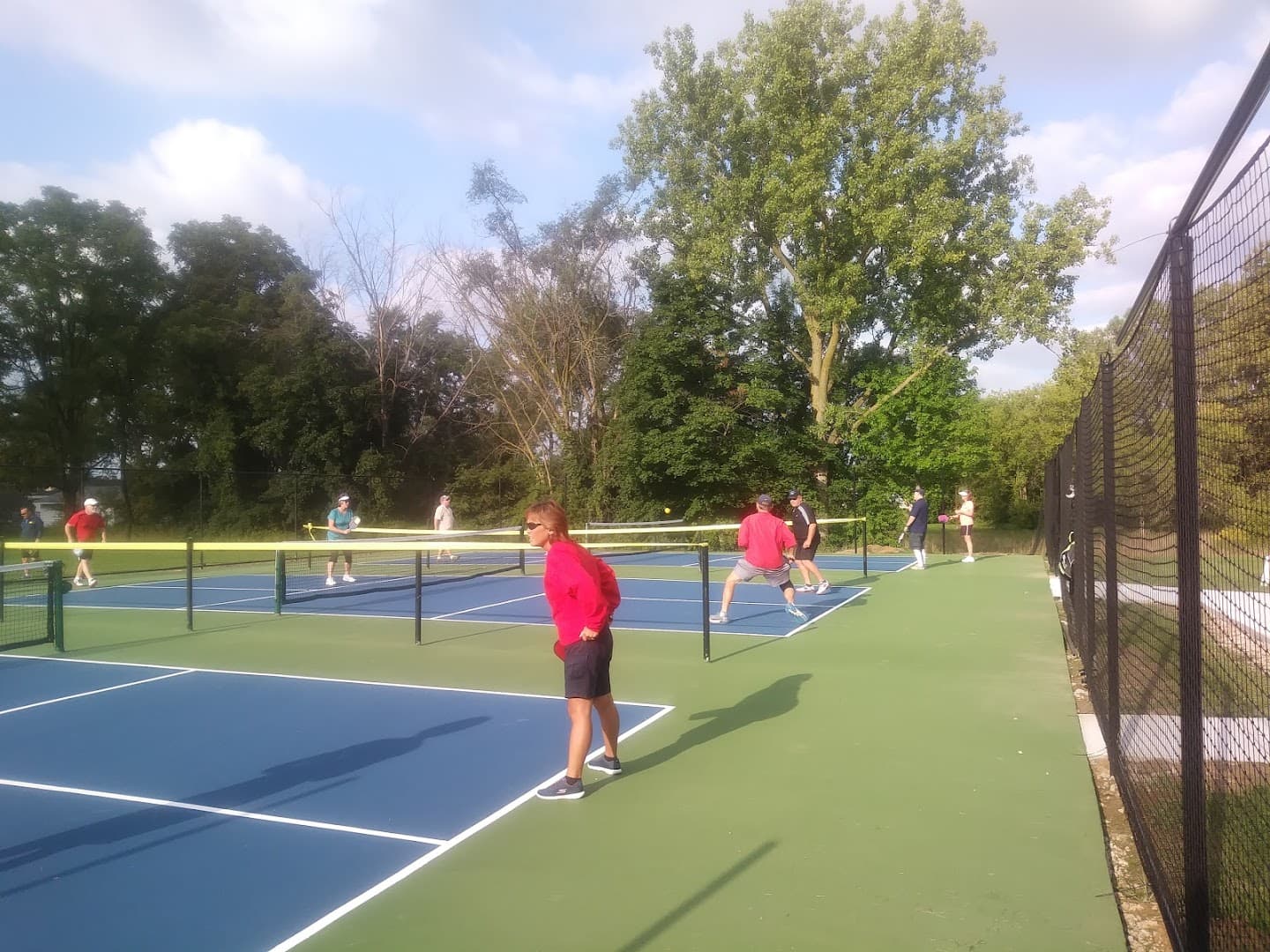 Clio Area Senior Center pickleball courts