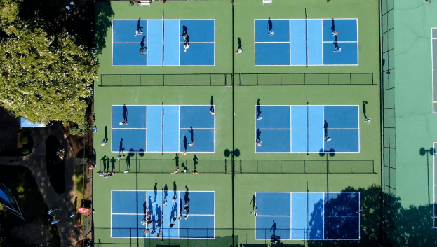 Back Creek outdoor pickleball courts