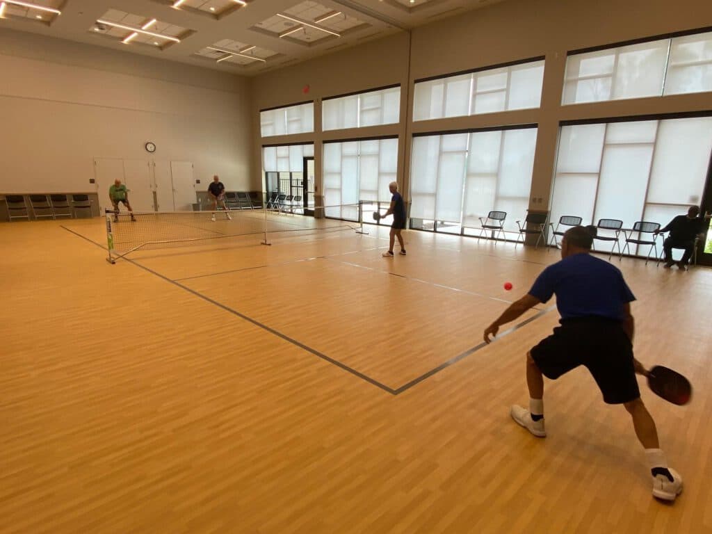 Ashburn Senior Center pickleball courts