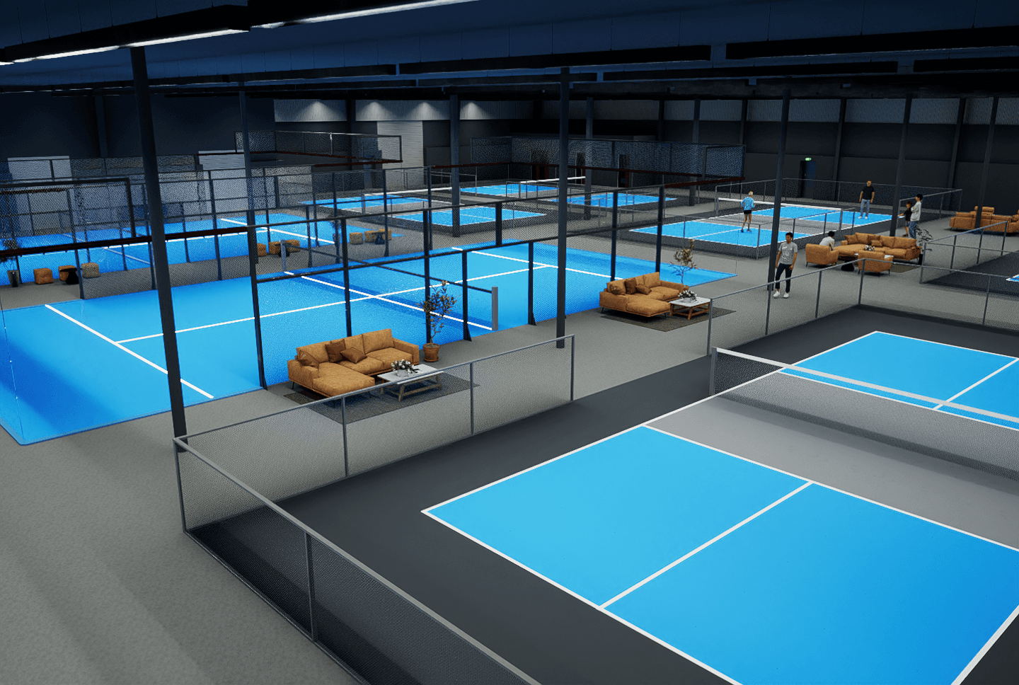 The Sports Haus pickleball courts