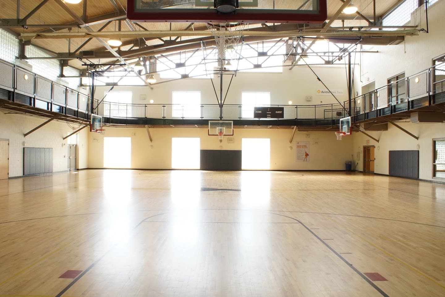Boroughs Family YMCA pickleball courts