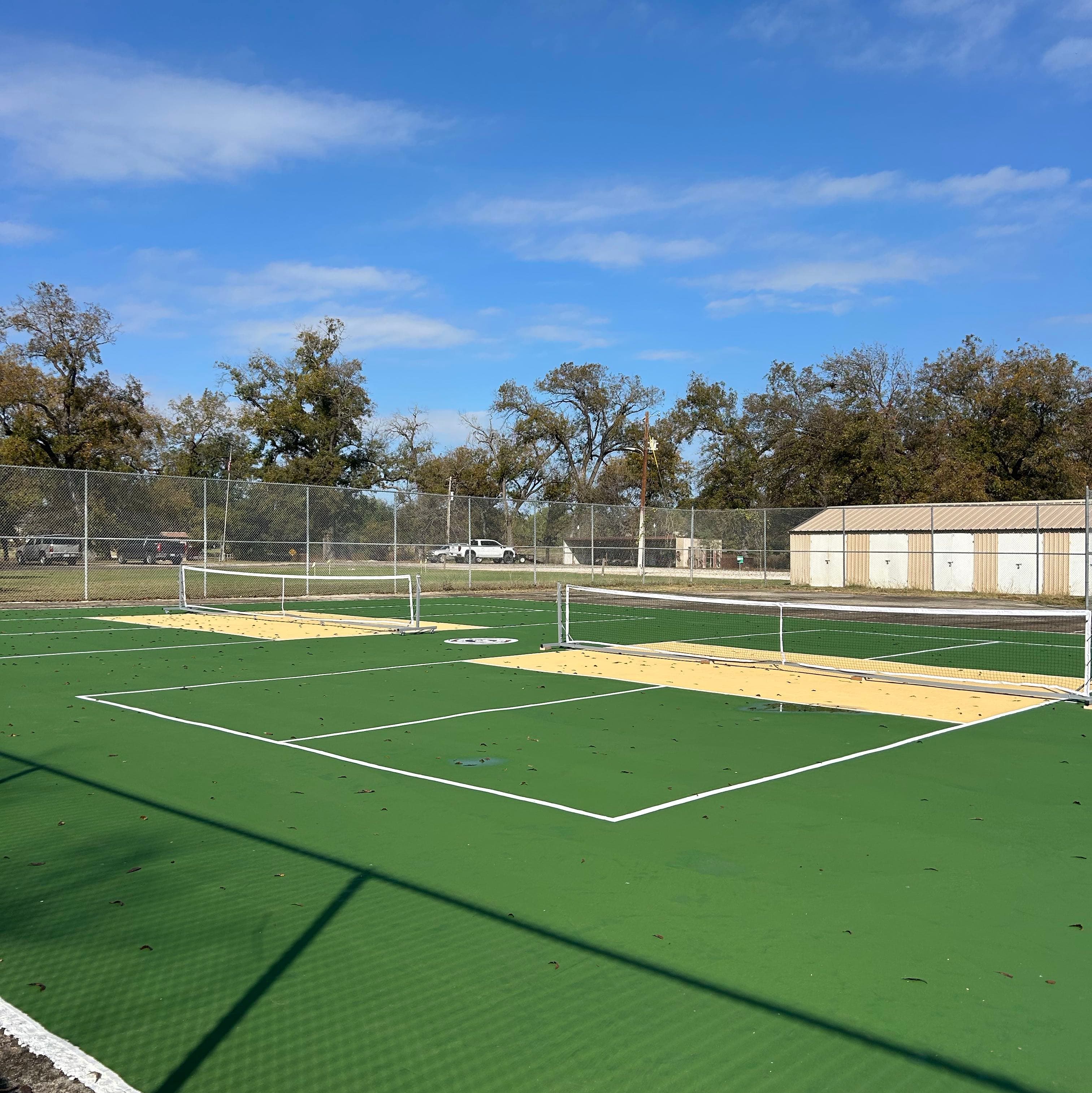 Fort Clark Springs pickleball courts