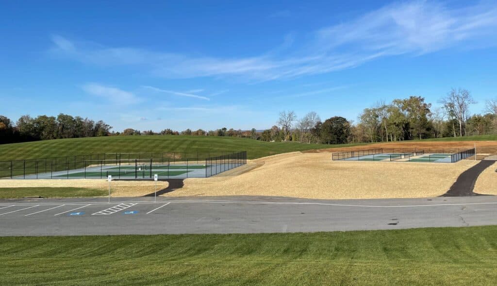 Green Township Park pickleball courts